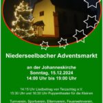 Einladung zum Adventsmarkt in Niederseelbach am dritten Adventssonntag