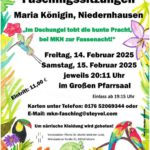 Sitzung MK Fasching