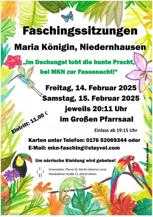 Sitzung MK Fasching